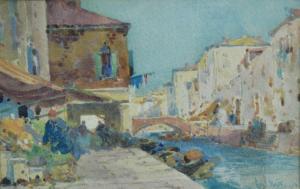 HAITE Georges Charles 1855-1924,A Canal, Murano,Reeman Dansie GB 2024-02-13