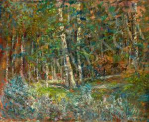 HALAPY Janos 1893-1960,Clearance in the Forest,Kieselbach HU 2023-05-22