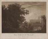 HALDENWANG Christian 1770-1831,Das Schloss zu Dessau aus dem Thiergarten gese,1800,Galerie Bassenge 2020-06-03