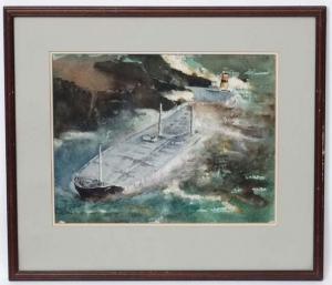 HALE Ricky,The MV Braer stricken on Shetland Coast,1993,Dickins GB 2017-04-01