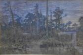 HALE W.Mathew,Winter, landscape,1892,Andrew Smith and Son GB 2018-02-06