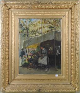 HALIGON R 1800-1900,La marchande de fleurs,Rops BE 2010-06-20