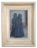 HALL Clifford Eric Martin 1904-1973,Nuns in Chelsea,Cheffins GB 2016-01-28