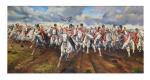 Hall David,Charge of the Royal Scots Greys at Waterloo in 181,Clevedon Salerooms GB 2024-04-11