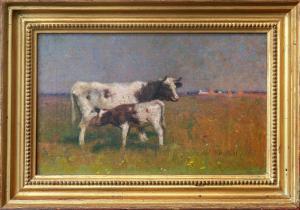 HALL Frederick 1860-1948,The Dairy Meadow-A Summers Haze,David Lay GB 2024-01-18
