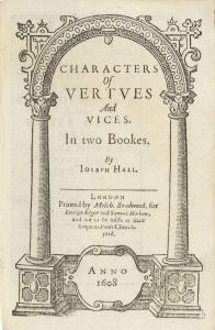 HALL Joseph 1574-1656,Epistles,1609,Christie's GB 2014-11-19