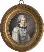 HALL Peter Adolf,Bildnis des Johan Gottlob Brusell (1756-1829) mit ,Galerie Bassenge 2020-06-03