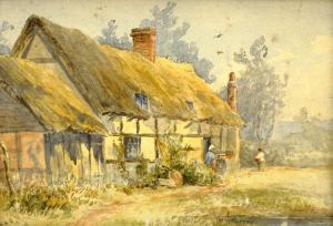 HALL William Henry 1812-1880,Rural Cottage,1885,David Duggleby Limited GB 2021-02-20