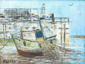 HALLARD Nigel 1936-2020,Fishing Boat, Mousehole,David Lay GB 2023-06-15
