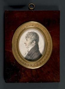 HALLER VON HALLERSTEIN Christoph,Portrait d'un jeune homme,1812,Binoche et Giquello 2016-11-30