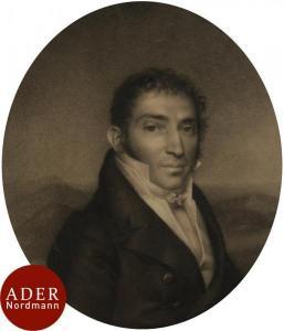 HALLER VON HALLERSTEIN Christoph 1771-1839,Portrait d\’homme,Ader FR 2018-03-23