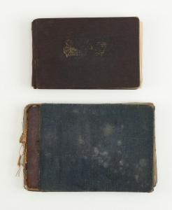 HALLETT Hendricks A 1847-1921,Two pocket sketchbooks,Eldred's US 2024-01-05