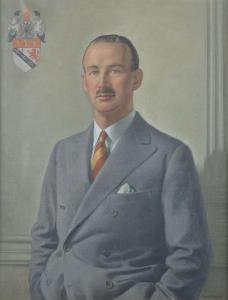 HALLIDAY Edward Irvine 1902-1984,Portrait of a gentleman, half-length,Dreweatts GB 2019-07-31