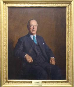 HALLIDAY Edward Irvine 1902-1984,Portrait of Norman Edward,1972,Halls GB 2021-03-03