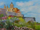 HALLIDAY Sylvia 1900-1900,The Walled City of Mdina,John Nicholson GB 2014-09-24