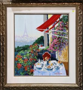 Hallman Kerry 1937,Paris Sunrise,Clars Auction Gallery US 2017-11-18