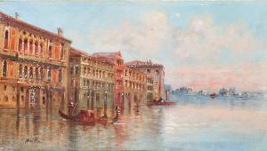 HALMI Artur Lajos 1866-1939,Venice-view,Nagyhazi galeria HU 2016-12-13