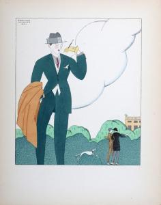 HALOUZE Édouard 1895-1958,Modèle Homme,1920,Yann Le Mouel FR 2023-09-10