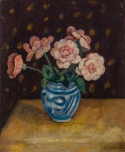 HALPERT Samuel 1884-1930,Flowers in a Vase,1917,William Doyle US 2023-01-17