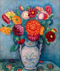 HALPERT Samuel 1884-1930,STILL LIFE OF FLOWERS IN A VASE,Potomack US 2023-06-13