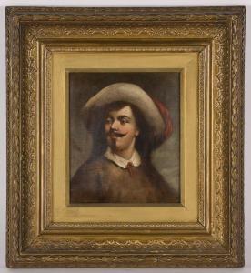 Hals Frans 1582-1666,depicting a portrait of a Cavalier,Dallas Auction US 2009-03-18