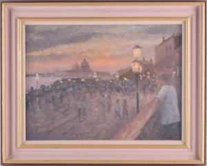 HALSBY Julian 1948,The Mold, October Evening,Dawson's Auctioneers GB 2021-08-26