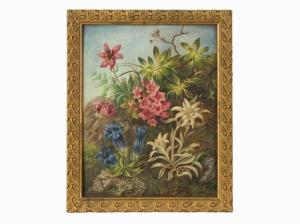 HAM Marie 1865-1909,Gentian & Cyclamen,Auctionata DE 2015-09-25