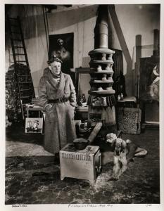 HAM Richard 1920-2014,PICASSO IN PARIS STUDIO - PICASSO WITH DOG,1945,Ro Gallery US 2023-08-31