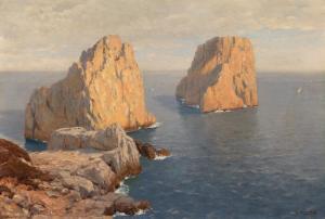 HAMACHER Willy 1865-1909,Seascape,Butterscotch Auction Gallery US 2018-11-04