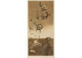 HAMADA Chimei 1917,The Straits of Dover,1970,Mainichi Auction JP 2022-01-14