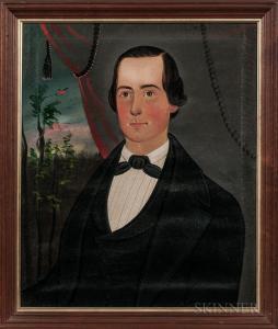 HAMBLEN Sturtevant J 1830-1856,Portrait of Mr. Hosmer,Skinner US 2018-08-12
