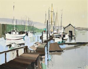 HAMBLETON Jack 1916-1988,West Coast Fish Boats,1972,Levis CA 2024-03-09