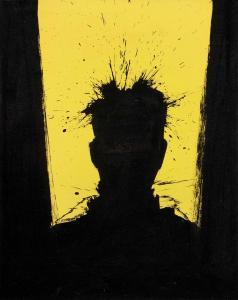 HAMBLETON Richard 1952-2017,Shadow Head - Yellow,David Lay GB 2024-01-18