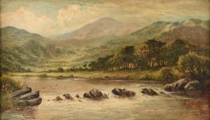 HAMBLIN Edward Charles 1833-1902,On the River Llugwy-North Wales,Simpson Galleries US 2017-10-14