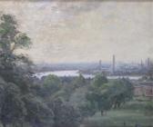 HAMBLY Frederick 1900-1900,The Thames from Greenwich,Woolley & Wallis GB 2015-12-09
