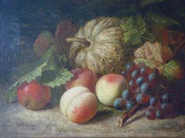 HAMBURGER Hélène 1836-1919,Nature morte aux fruits,Millon & Associés FR 2021-06-06