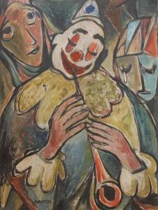 HAMERSMA Cyril 1900-1900,The Tragic Clown,Bamfords Auctioneers and Valuers GB 2017-01-17