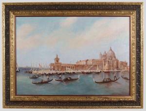 HAMILTON Edward Wilbur Dean 1864-1943,A Venetian scene,Dallas Auction US 2009-09-02