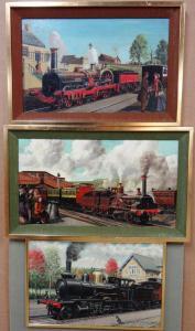 hamilton ellis C,Studies of locomotives,Bellmans Fine Art Auctioneers GB 2017-03-07