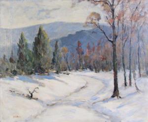 HAMILTON George Theodore 1884-1974,Winter Landscape,Wickliff & Associates US 2015-03-28