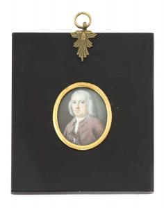 HAMILTON Gustavus 1739-1775,Portrait of a gentleman in a lilac coat,1758,Sworders GB 2021-12-14