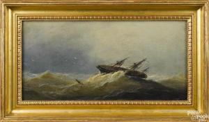 HAMILTON James 1819-1878,shipwreck,Pook & Pook US 2015-04-24
