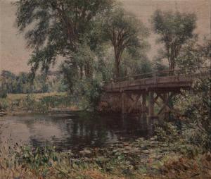 HAMILTON John McLure 1853-1939,View of the North Bridge,1919,Skinner US 2021-10-07