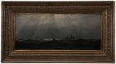 HAMILTON John 1819-1878,Noonday at Sea,Brunk Auctions US 2014-07-12