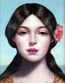 HAMILTON Ken 1956,Flower Girl,Gormleys Art Auctions GB 2023-05-30