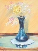 HAMILTON Ken 1956,STILL LIFE, VASE OF FLOWERS,Ross's Auctioneers and values IE 2019-12-04