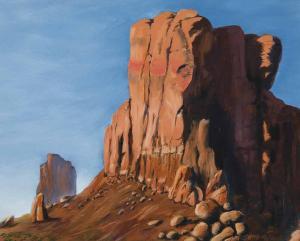 HAMLIN Edith Anne 1902-1992,Mountain Peak,Scottsdale Art Auction US 2024-04-12