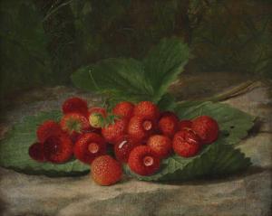 HAMMER William 1821-1889,Strawberries,Sworders GB 2022-09-27