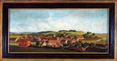 HAMMERLE G,Blick auf ein Kirchdorf in sommerlicher Hügellandschaft,1880,Allgauer DE 2009-04-23