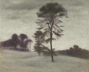 HAMMERSHOI Vilhelm 1864-1916,Landskab. Sommer. Ryet,1896,Christie's GB 2024-03-07